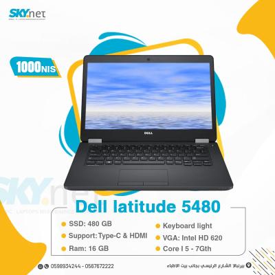 Dell latitude 5480    SSD: 480 GB